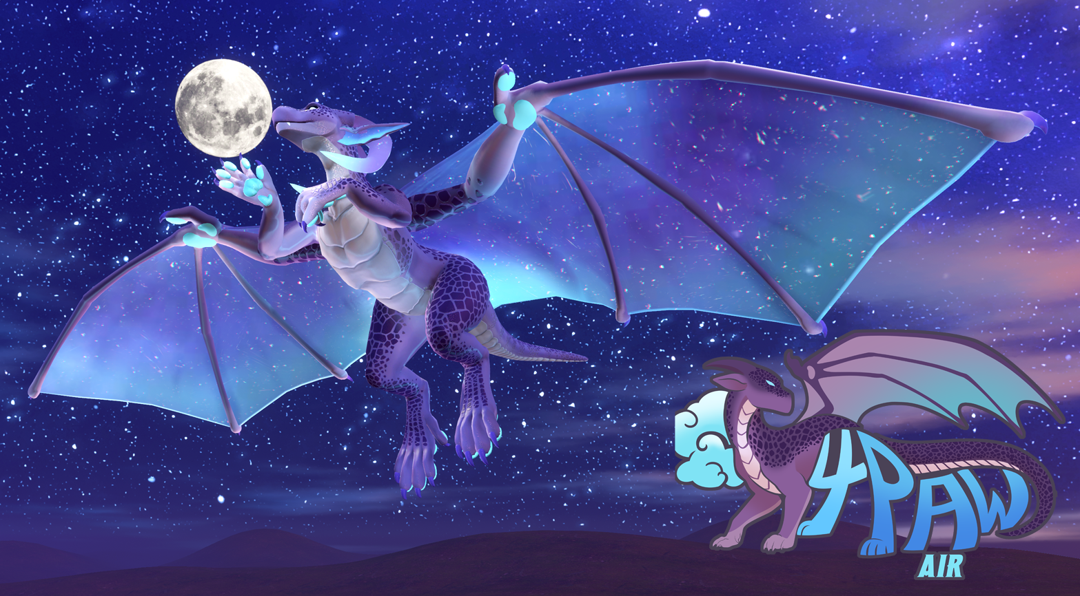 4PAW - Air Pack - Feral Dragon Raptor
