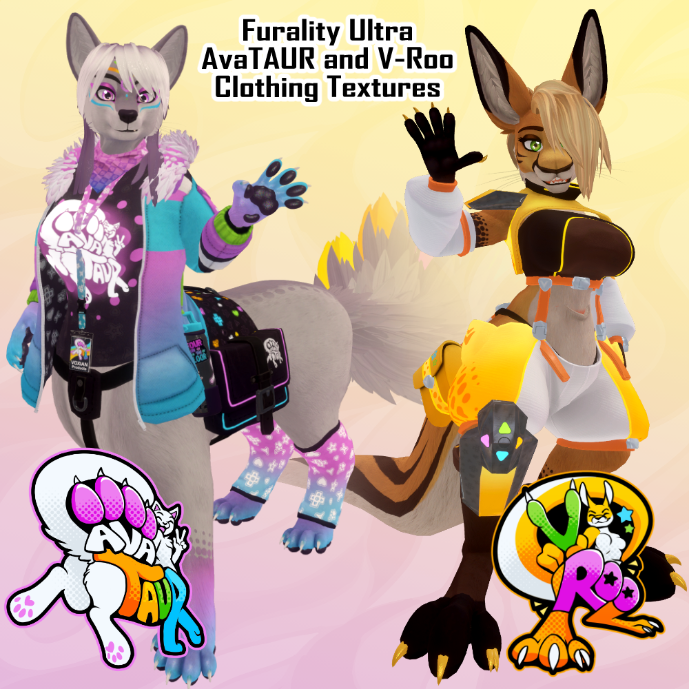 Ultra Clothing Textures - AvaTAUR and V-Roo