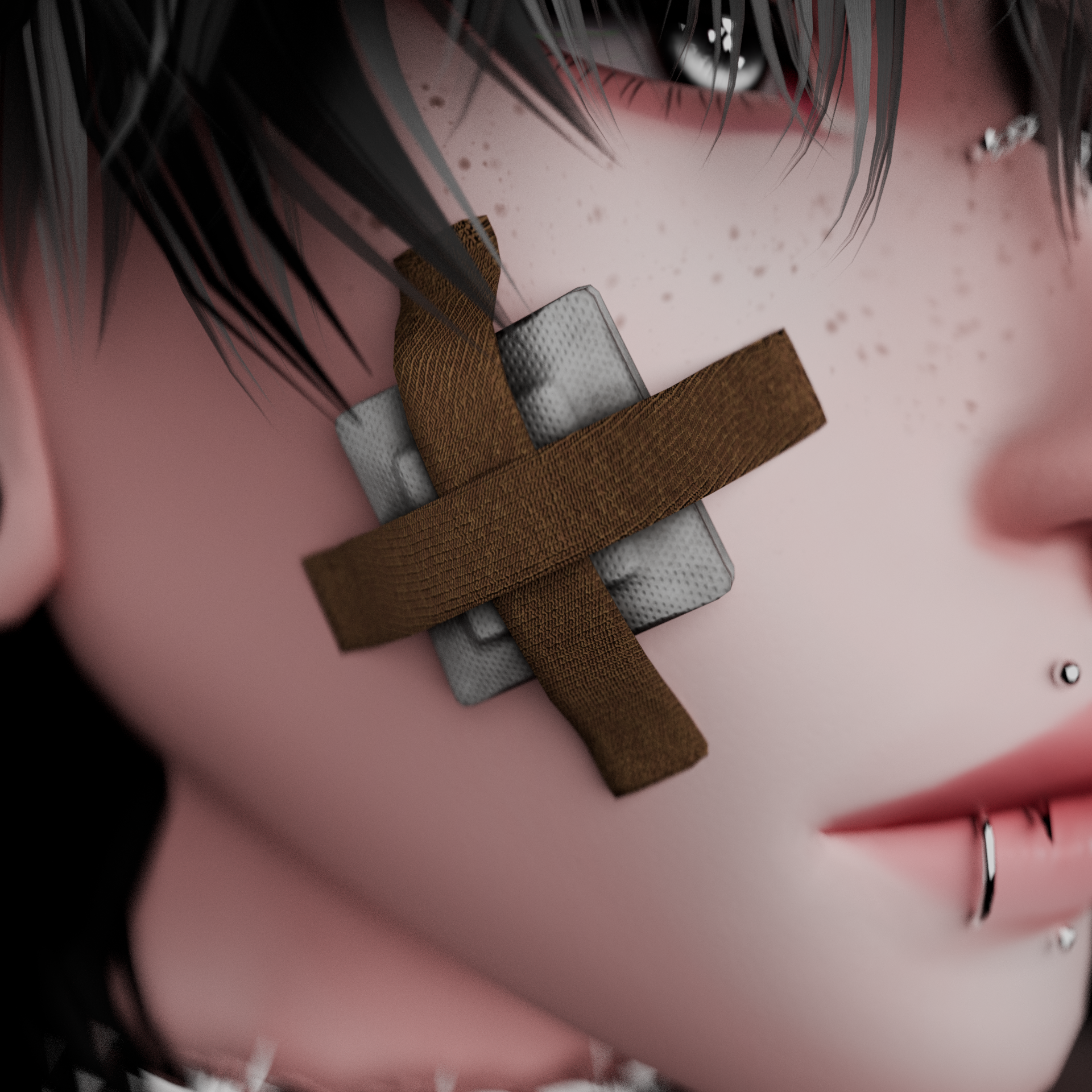 Face Bandage (Server Free) | VRChat