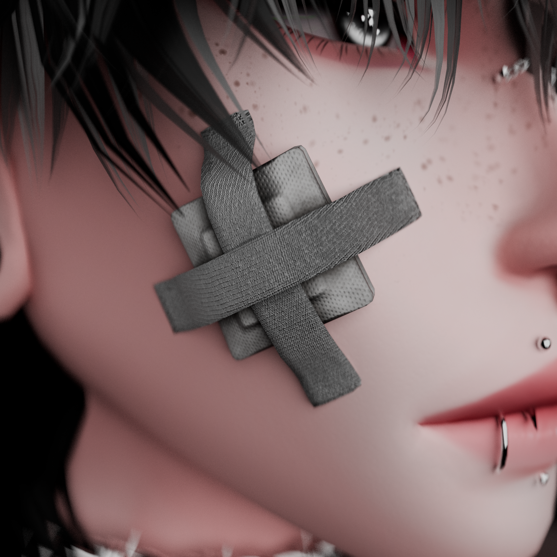 Face Bandage (Server Free) | VRChat