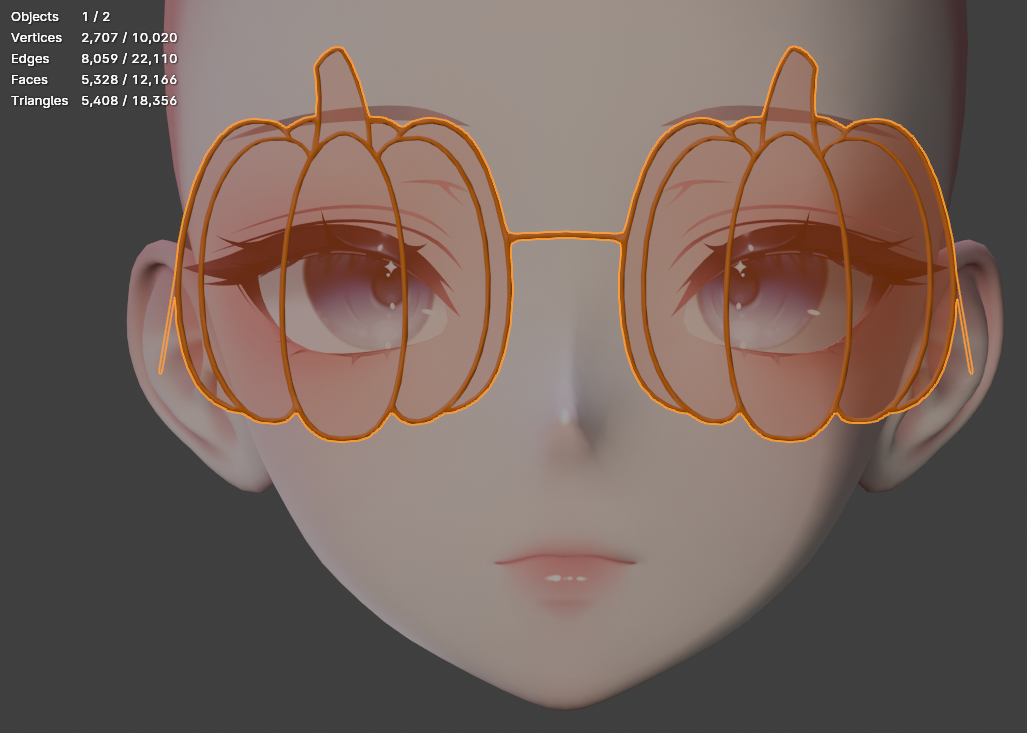 Pumpkin Glasses