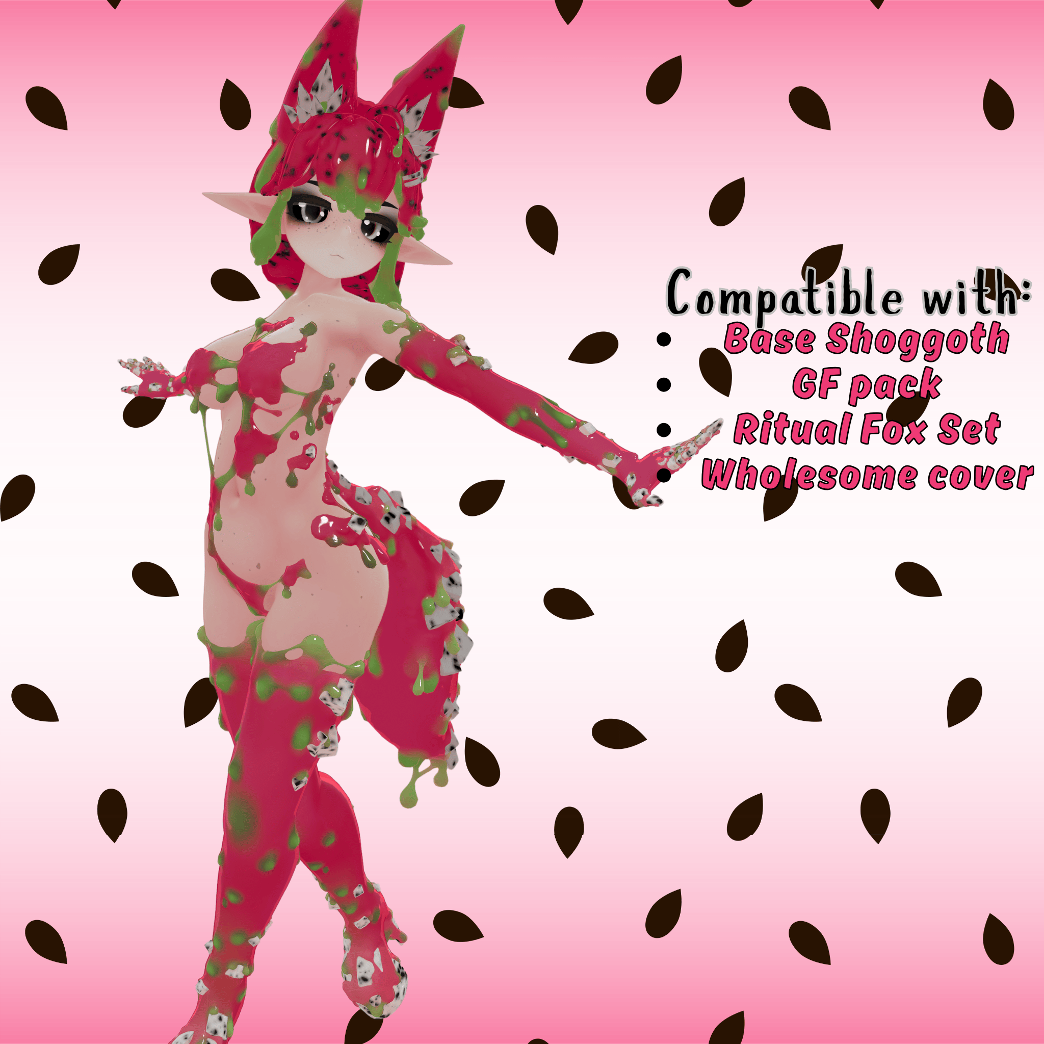 Draggoth - Compatible with Shoggoth + GF + Wholesome + Ritual Fox packs