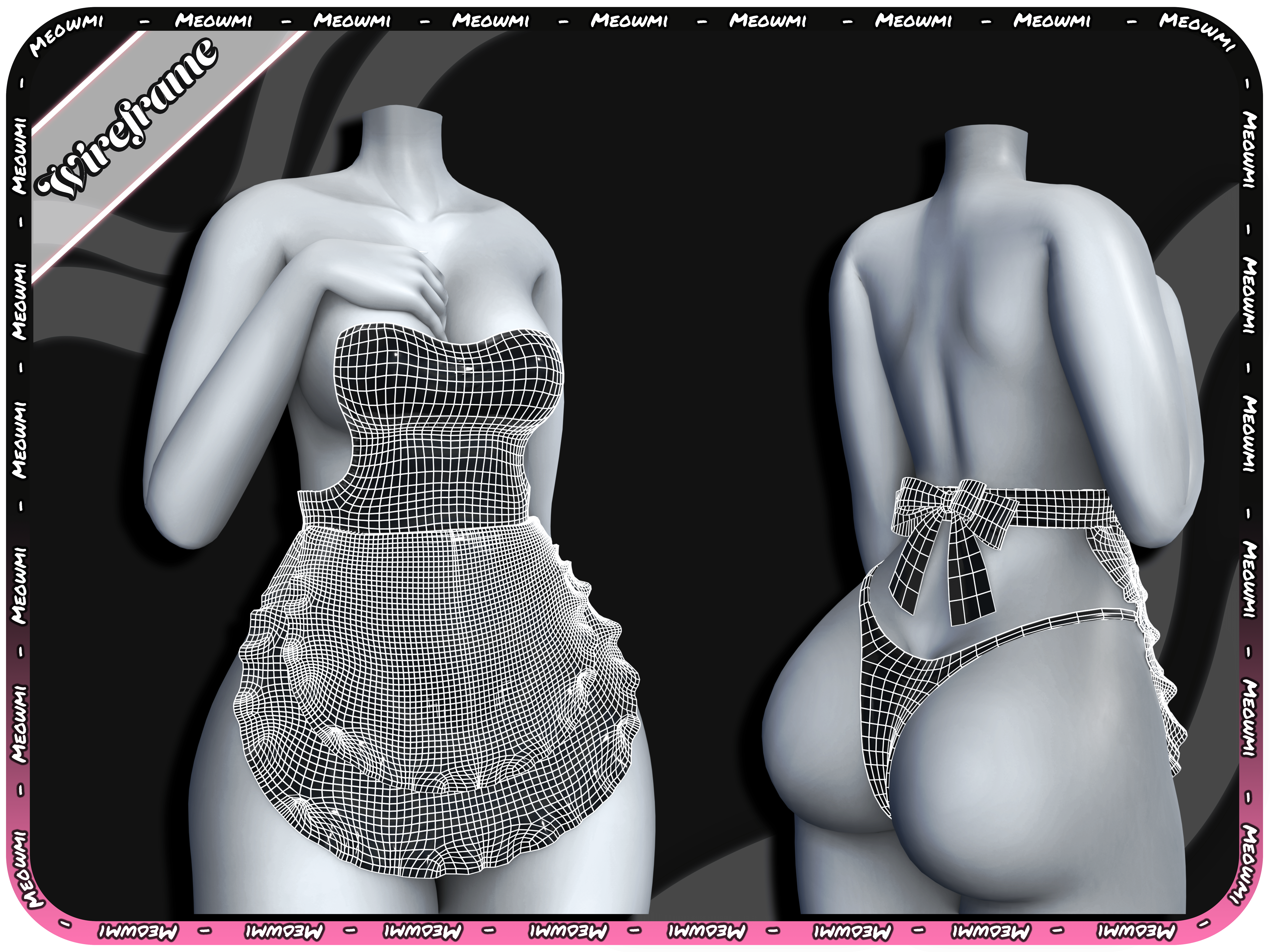 Maid-Apron ( Zin-Fit )