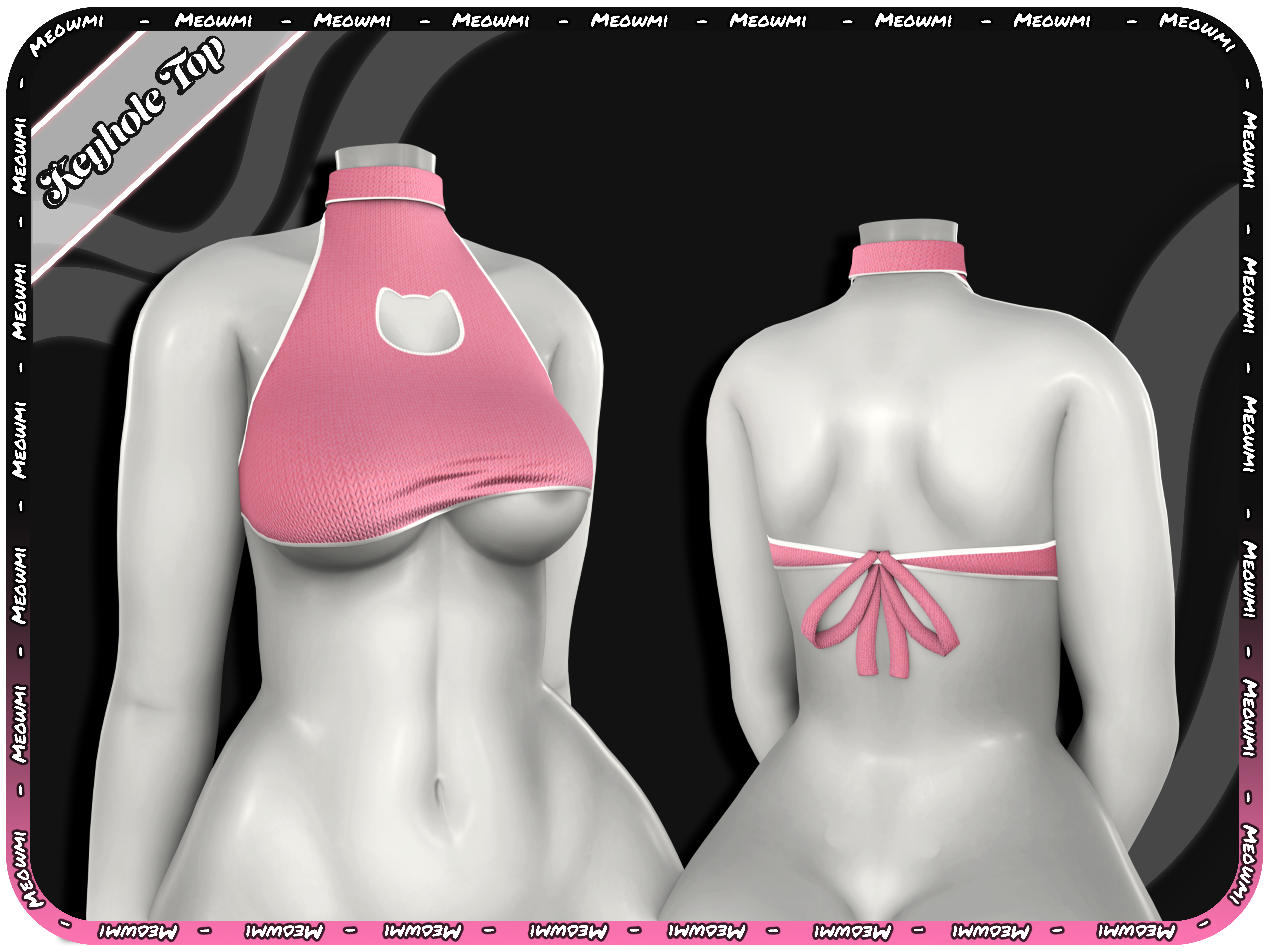Keyhole Top ( Zin-Fit )