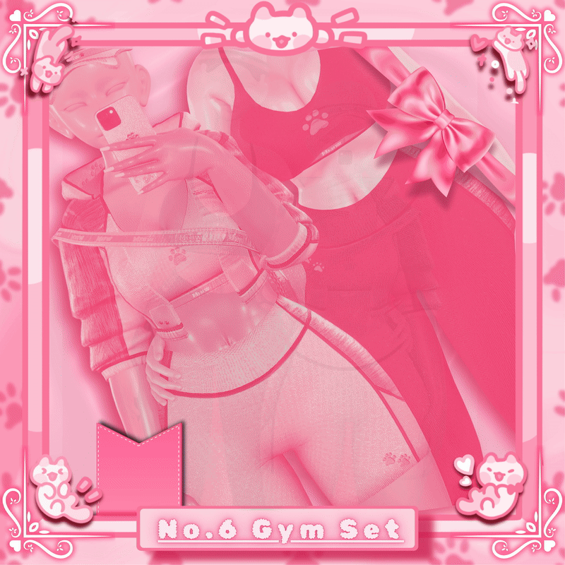 ꒰ა No. 6 Meow Sports Set { Rp, Venus, Meowmi, E-Girl } ໒꒱