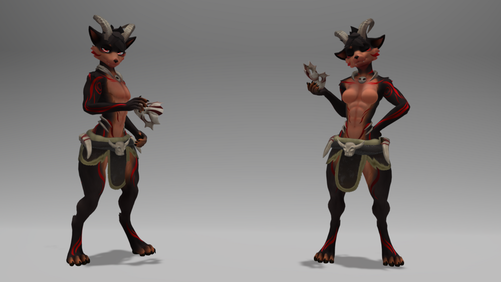 Viwi Helldog Texture and Asset