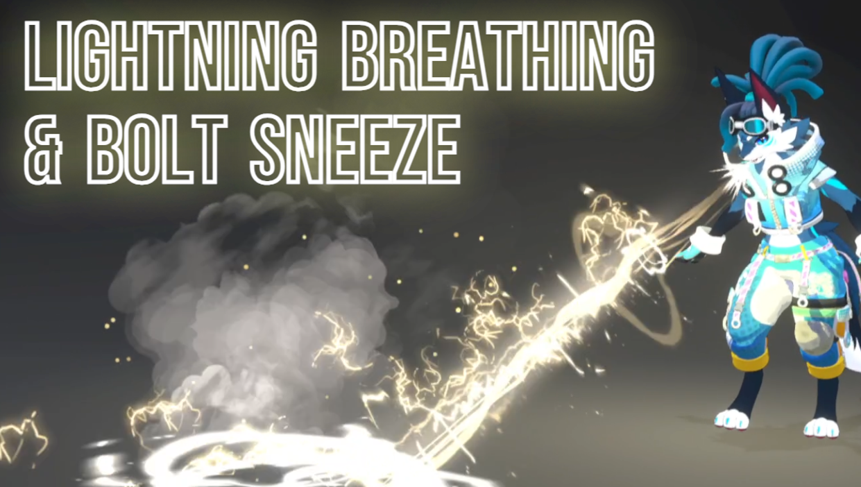 FX -- Lightning Breathing & Bolt Sneeze