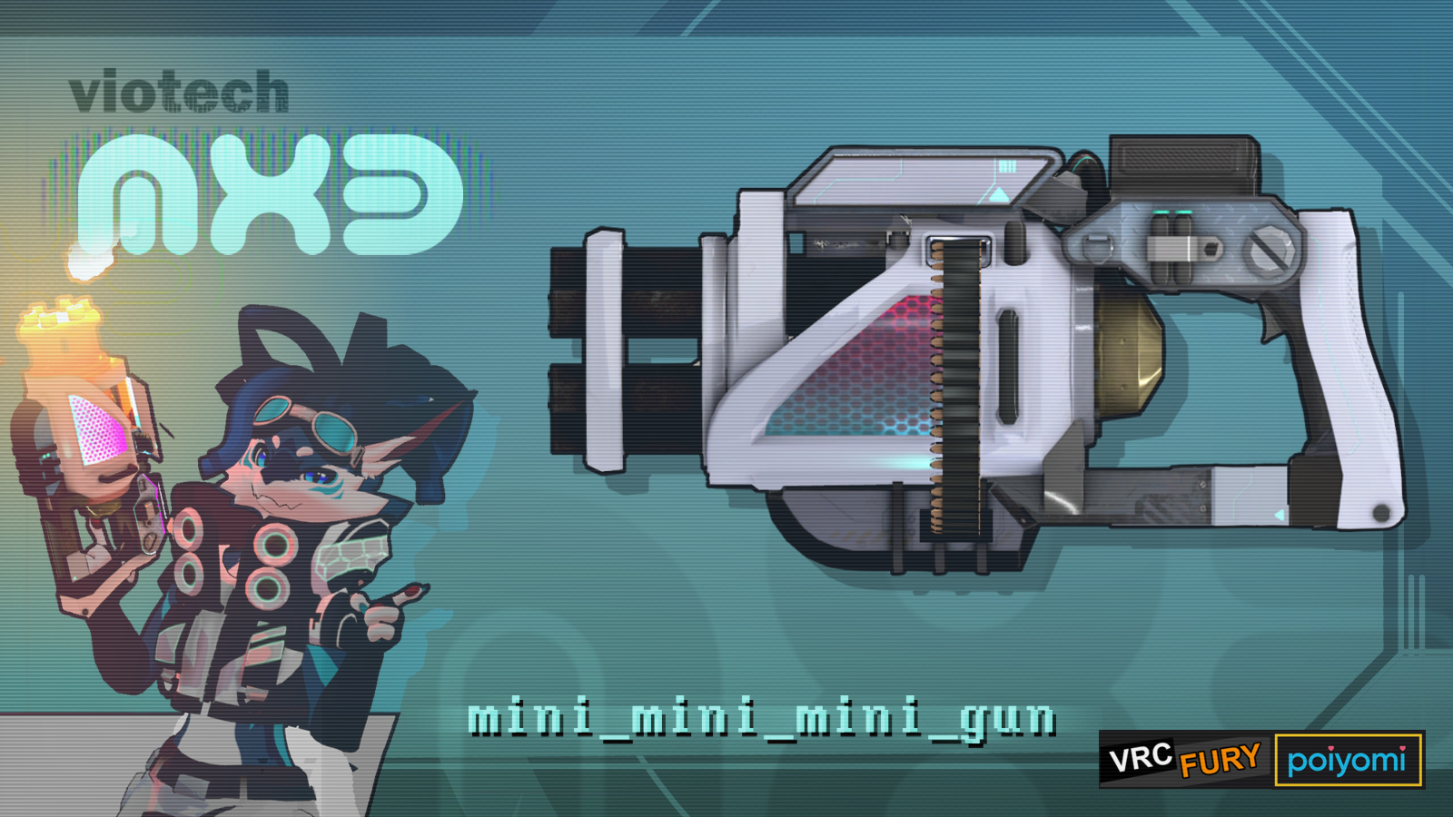 VioTech MX3 Mini Mini MiniGun