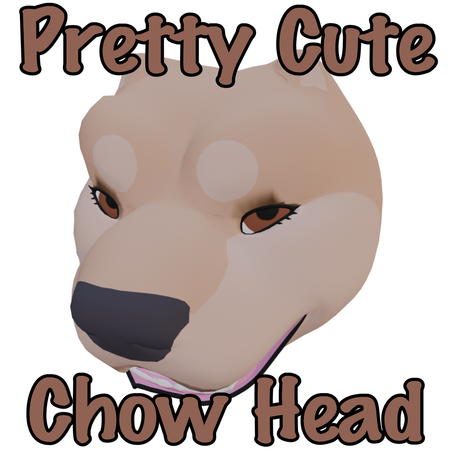 Pretty Cute Chow Head
