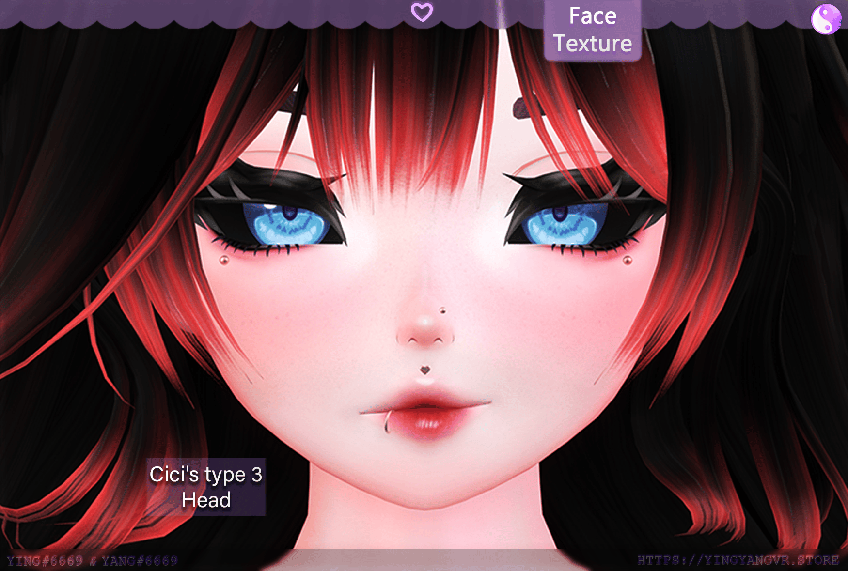 Face Texture - Cici's type 3