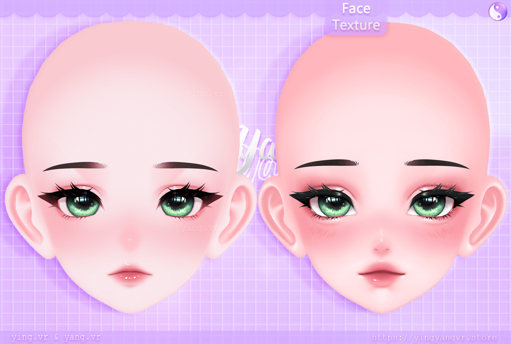 Face Texture - Amelia Head