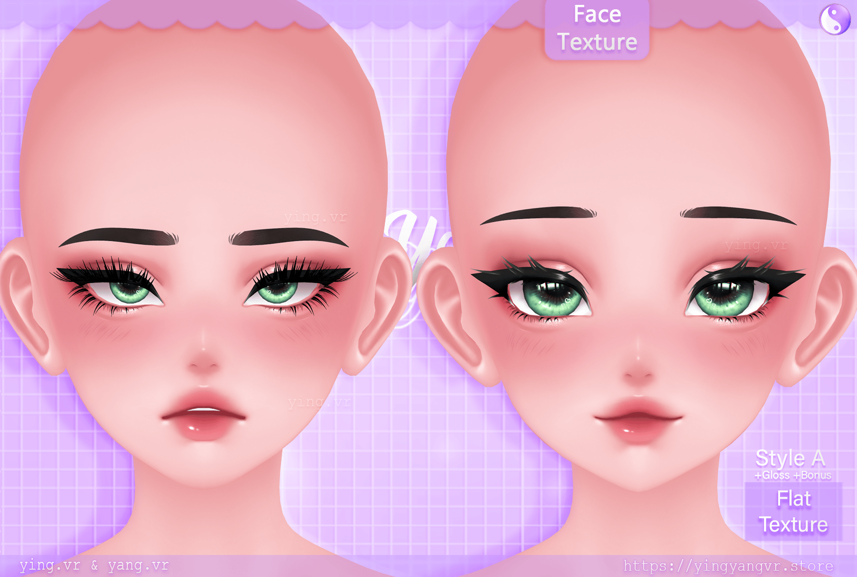 Face Texture - Amelia Head