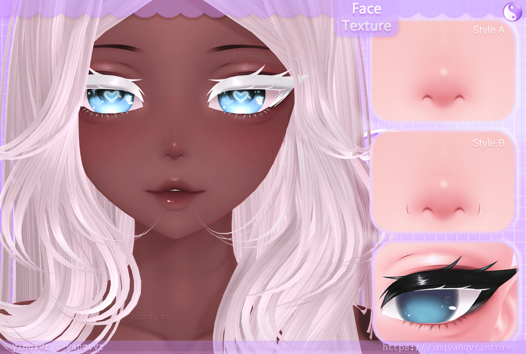 Face Texture - Starlight Head