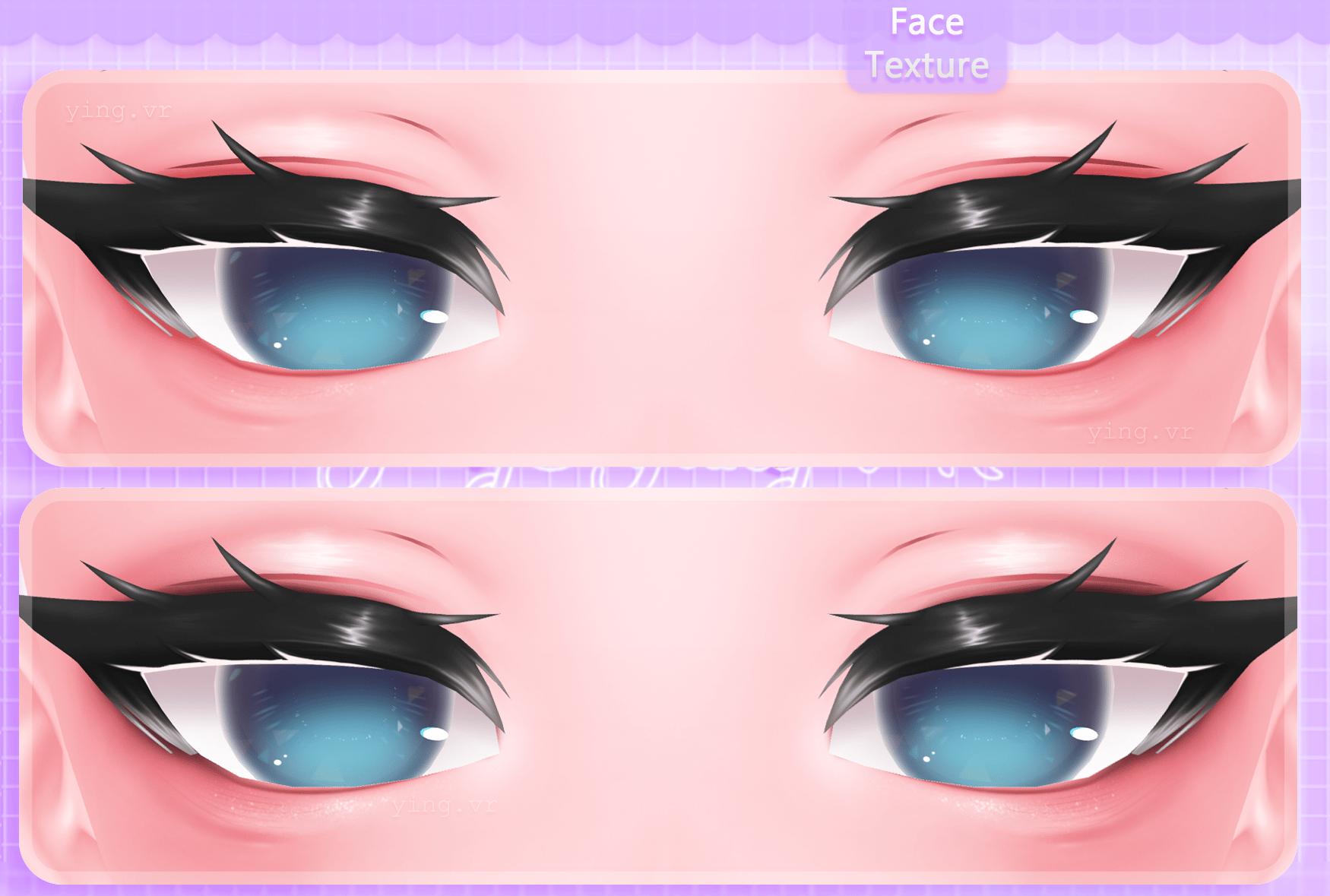 Face Texture - Starlight Head