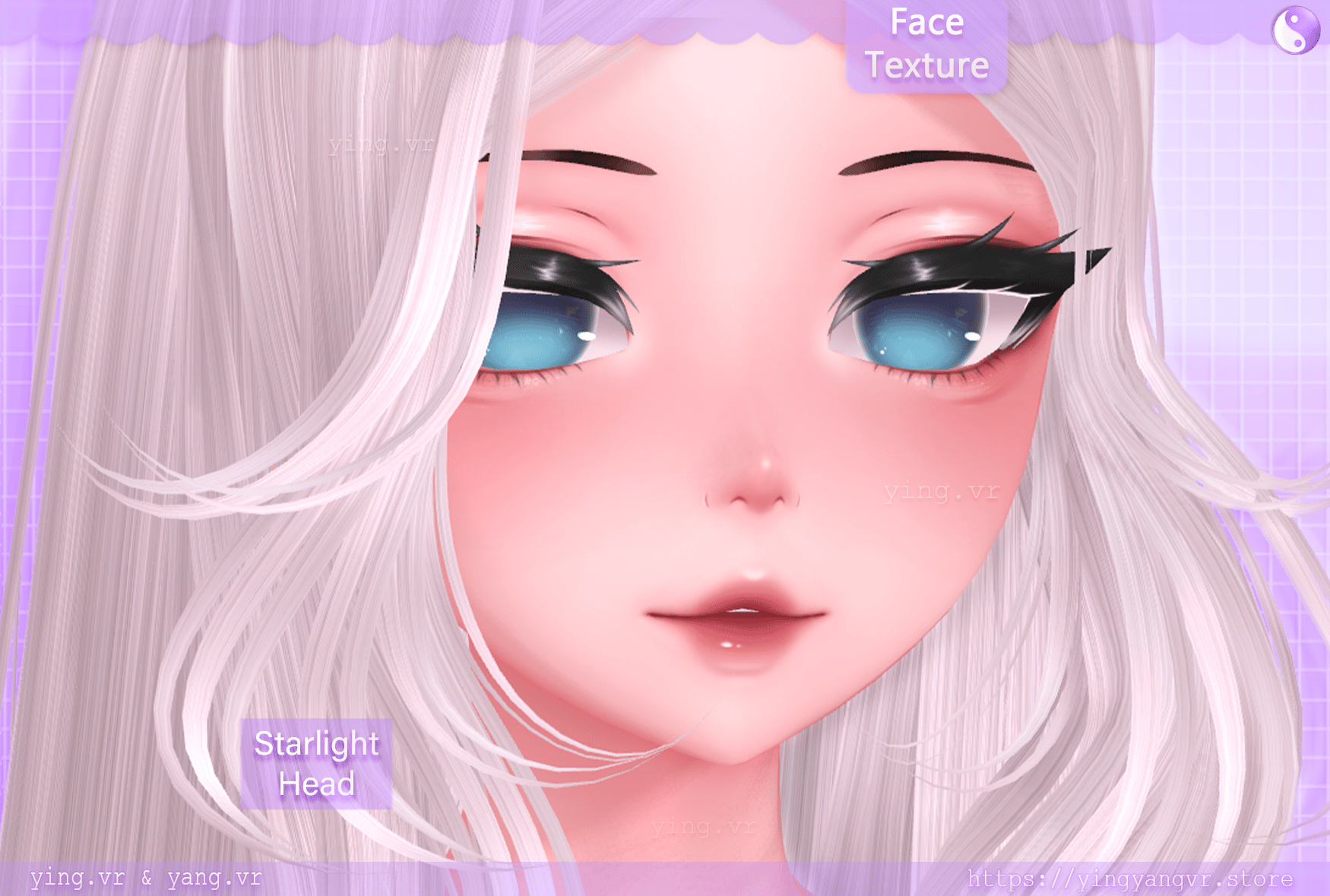 Face Texture - Starlight Head