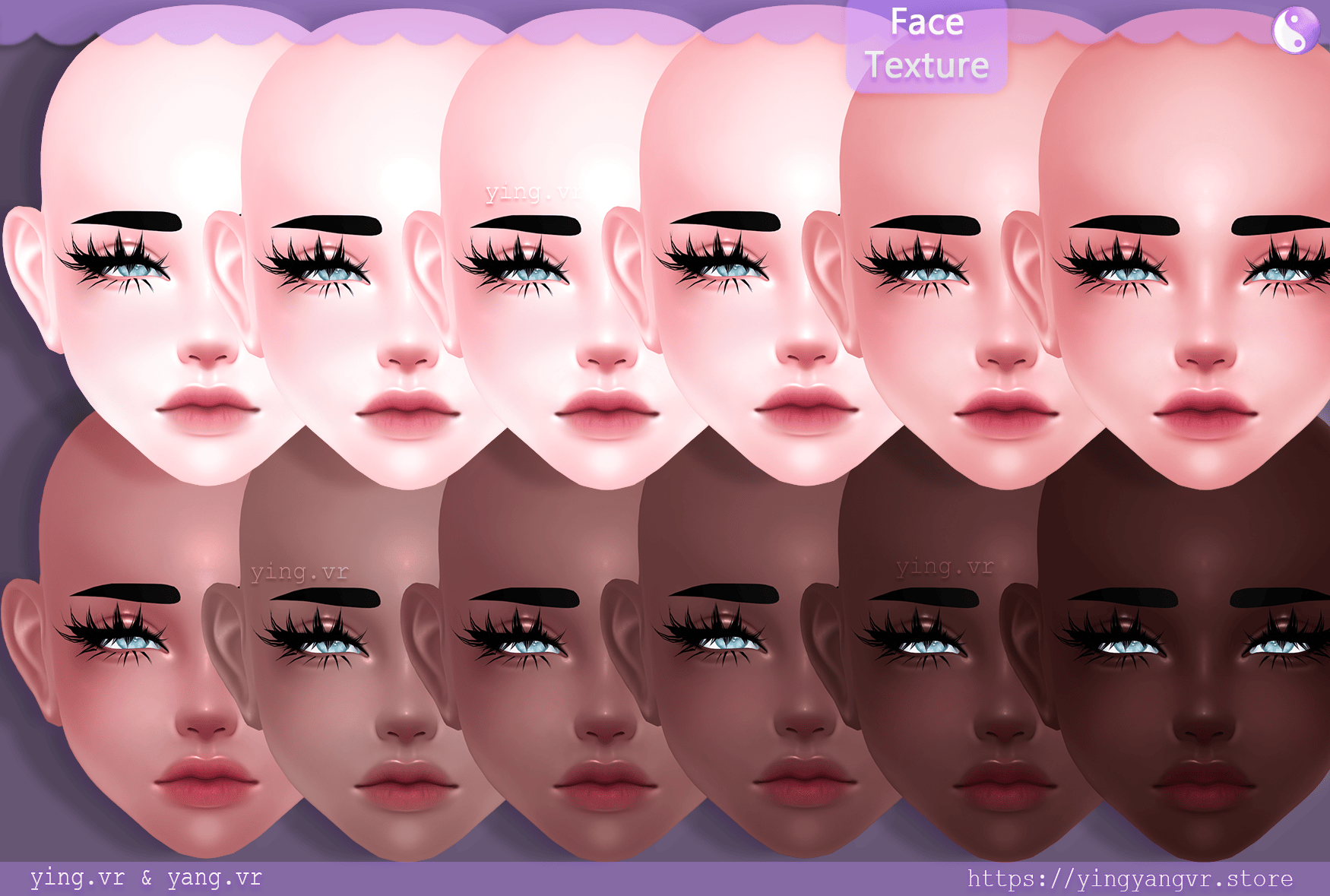 Face Texture / Amour Head