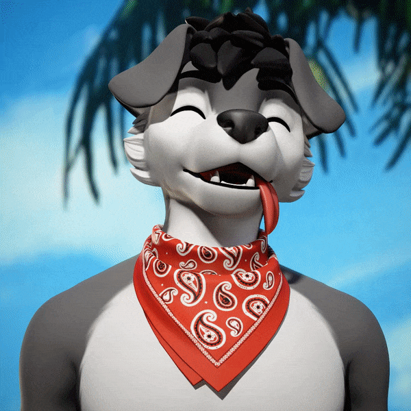 Winterpaw's Bandana ~ VR Avatar Asset