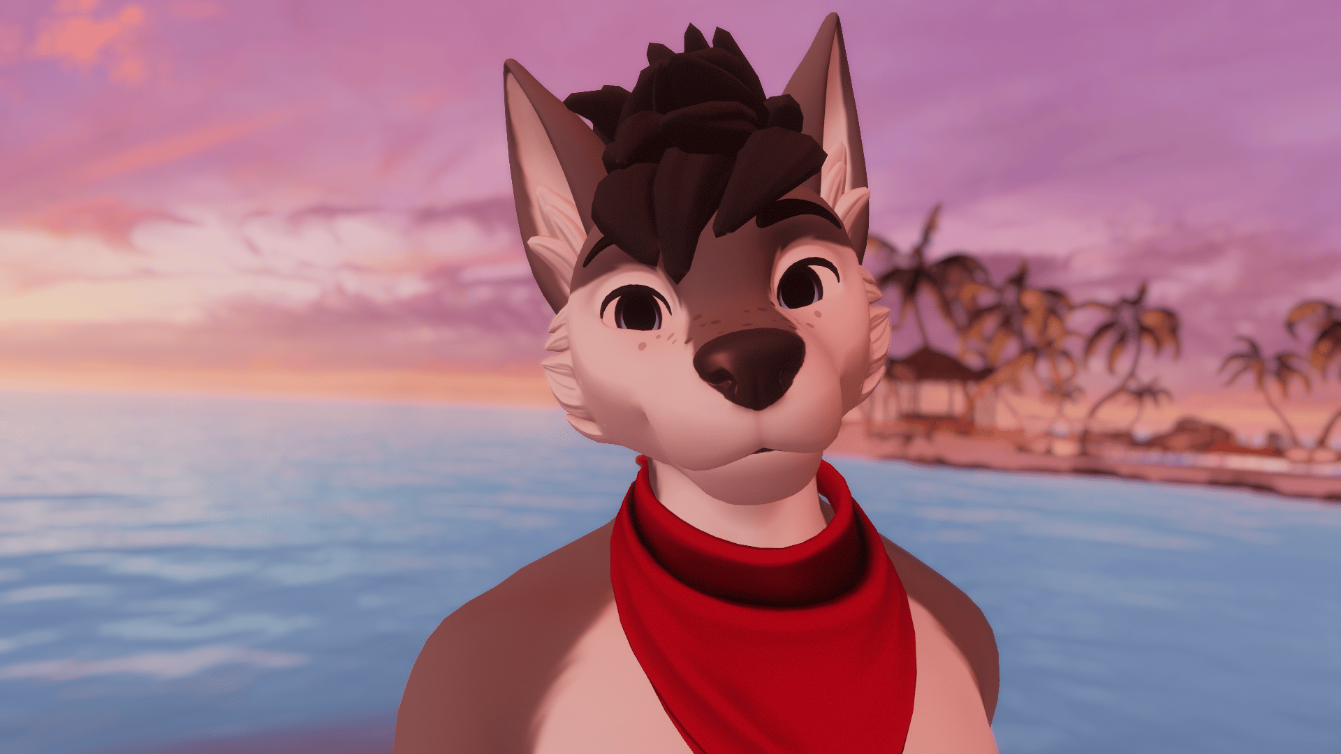 Winterpaw's Bandana ~ VR Avatar Asset