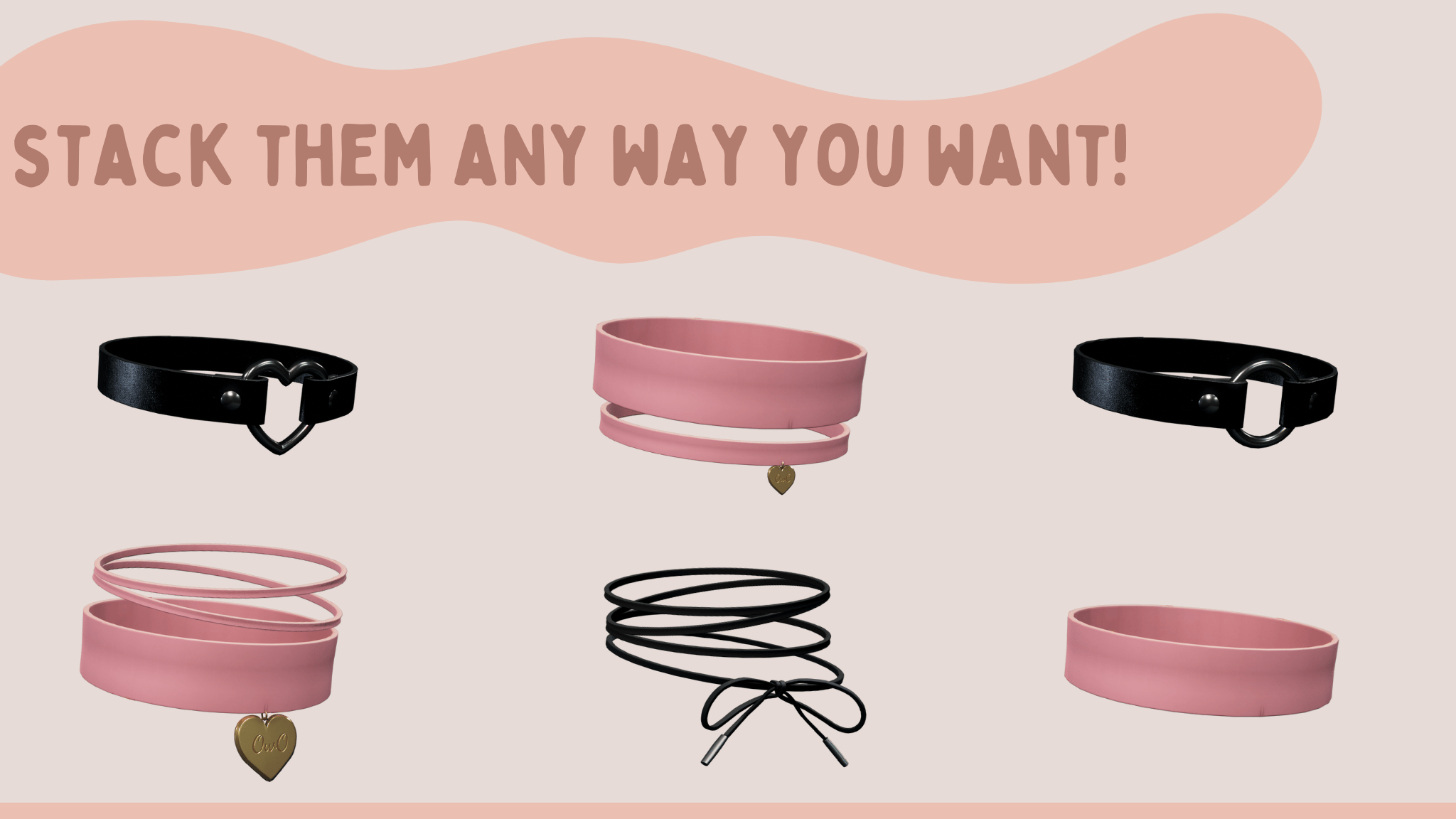 Winterpaw's Chokers ~ VR Avatar Asset