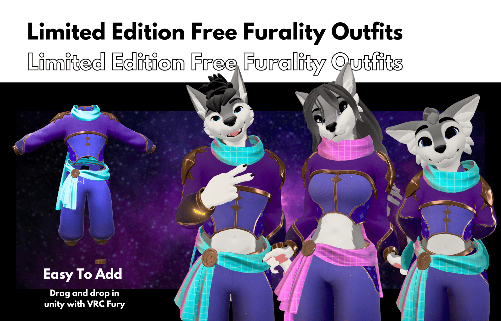 Limited Edition - Furality Somna Outfit