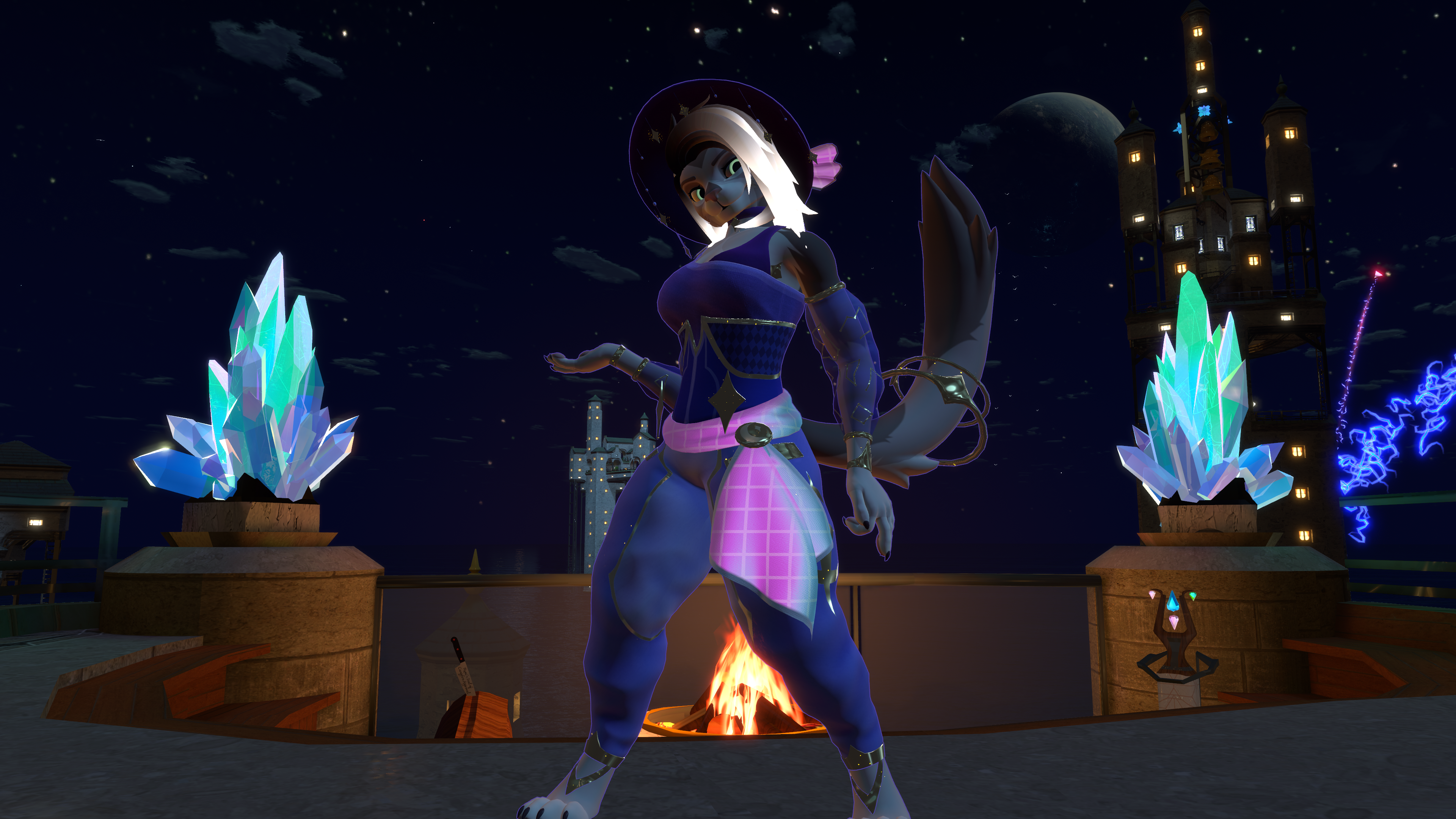 Faelyn Dream Witch Outfit and Texture - Furality Somna