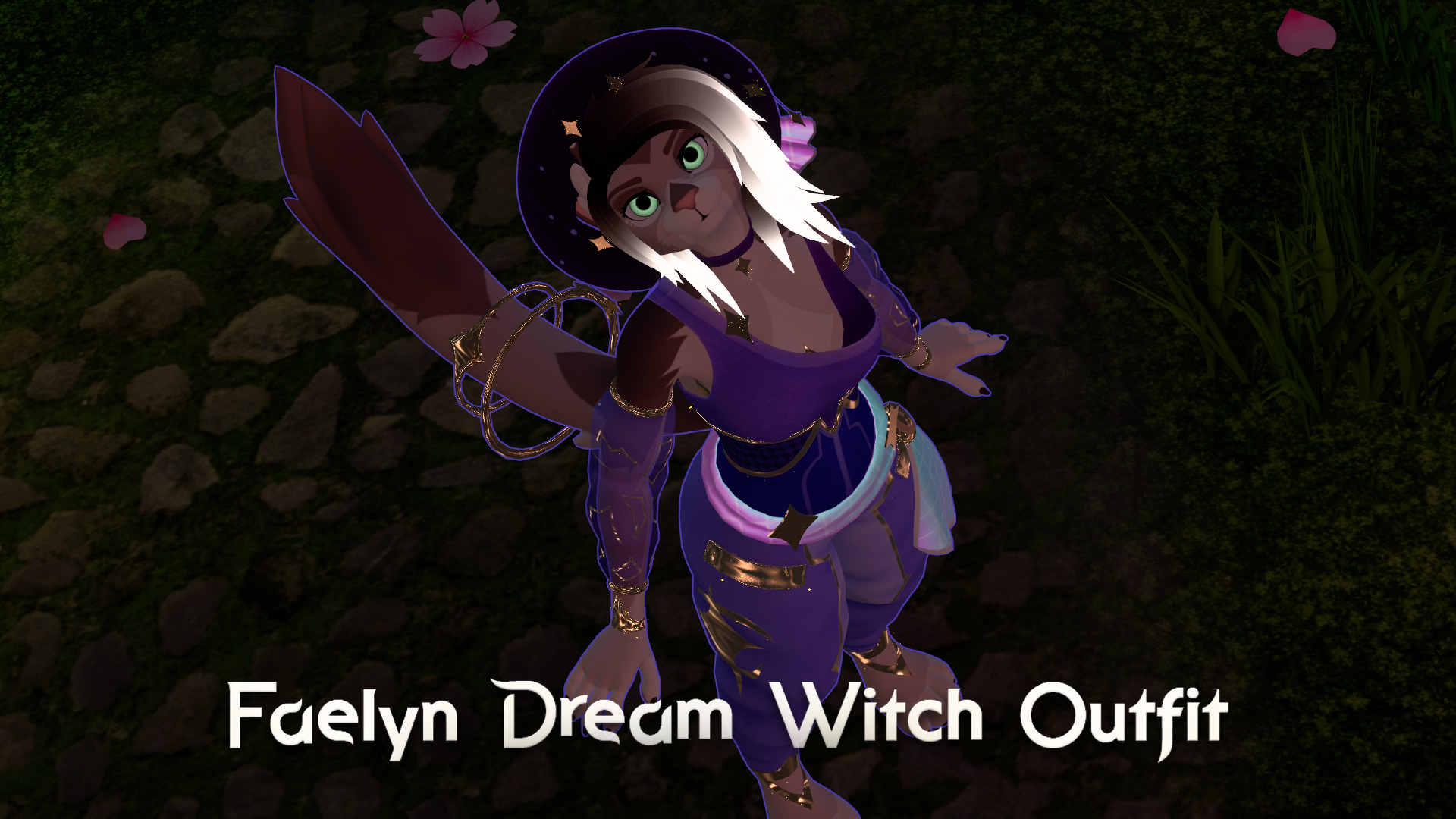Faelyn Dream Witch Outfit and Texture - Furality Somna