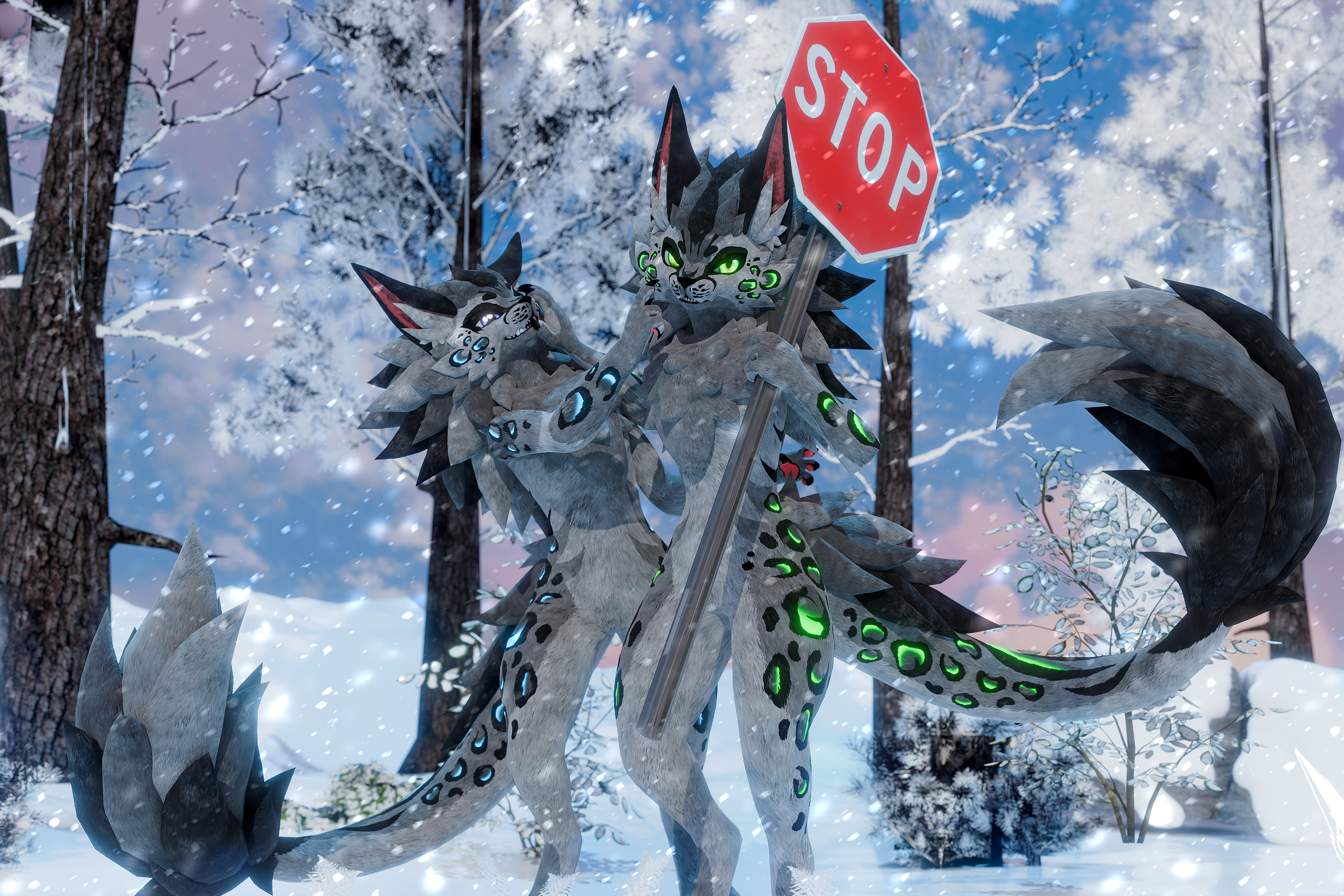 Alia Snow Leopard - Novabeast Texture