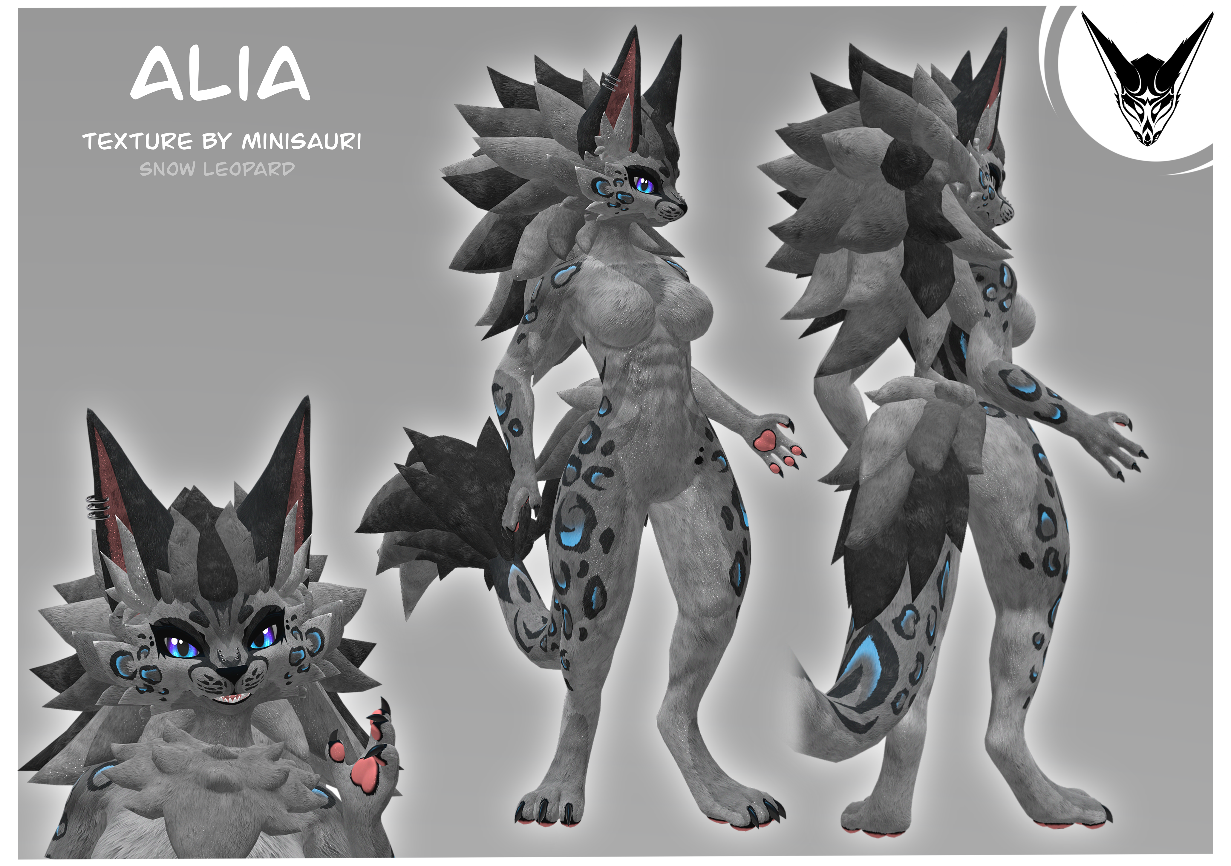 Alia Snow Leopard - Novabeast Texture