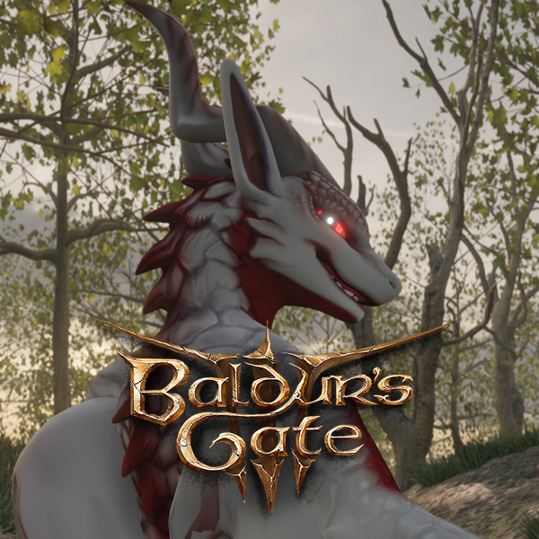 VRChat Welpling Texture DarkUrge from Baldur's Gate 3