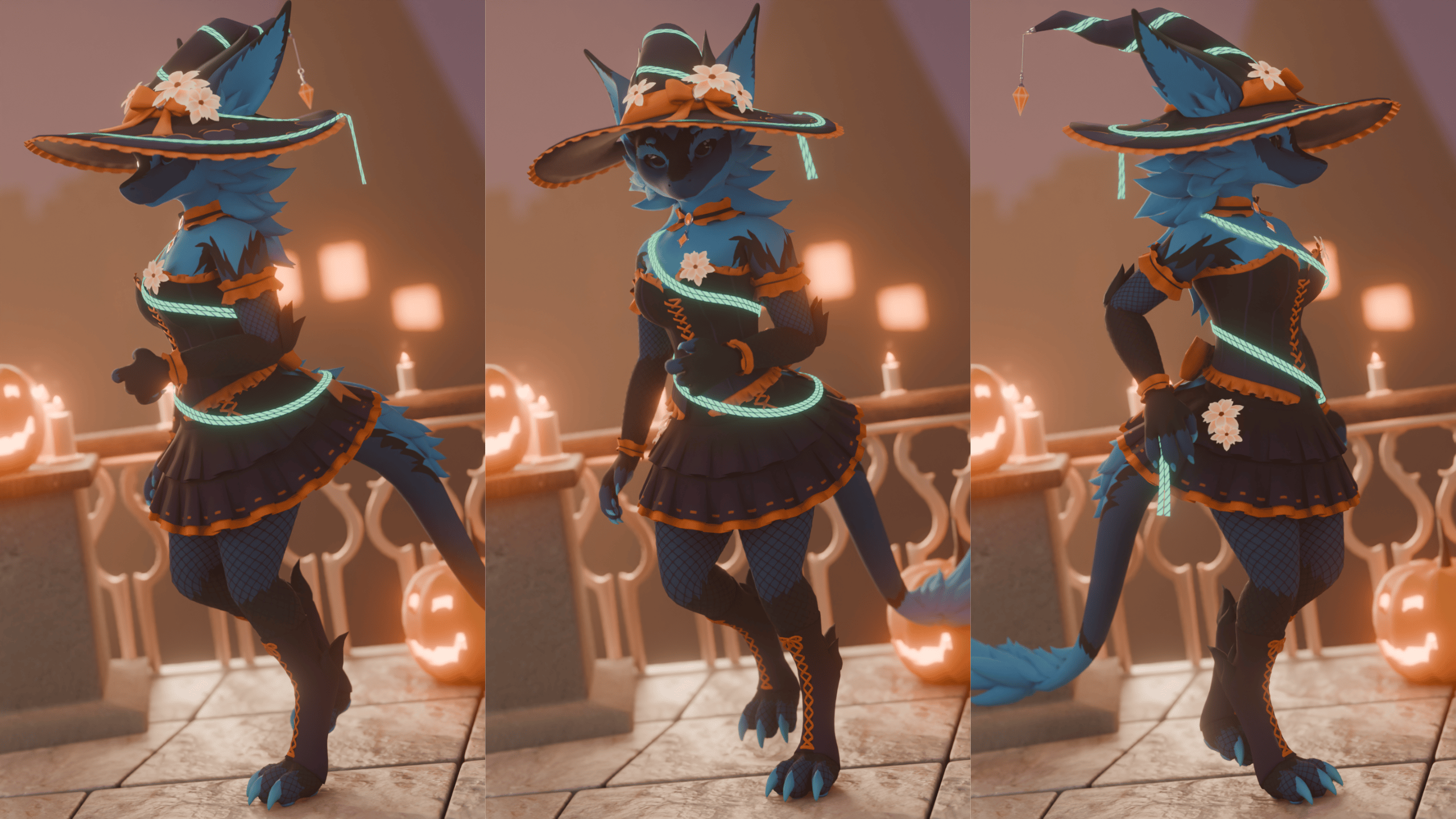 Casual Witch Outfit for Nardoragon 3.1