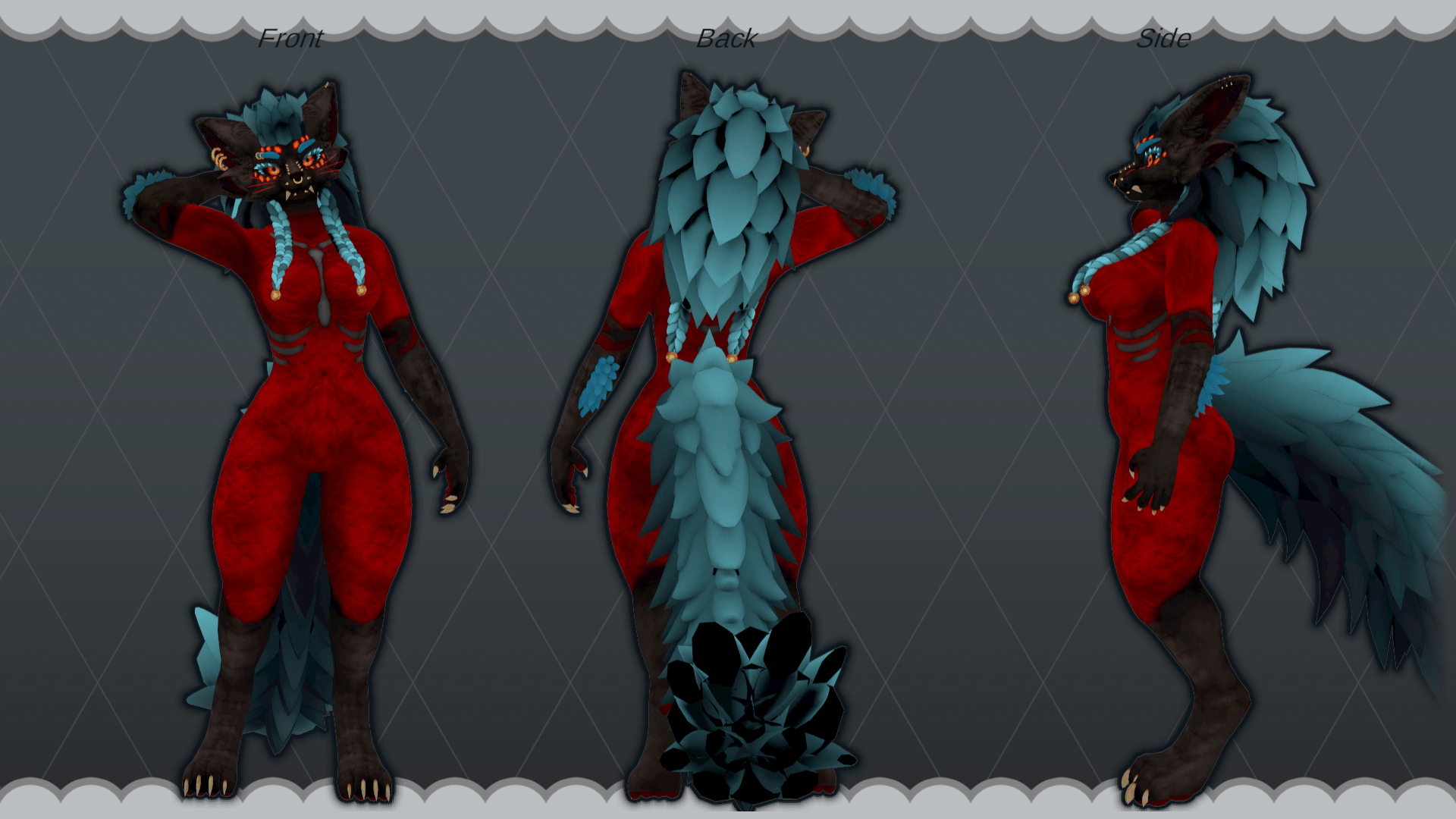 Lunabeast Redux Hellhound Texture