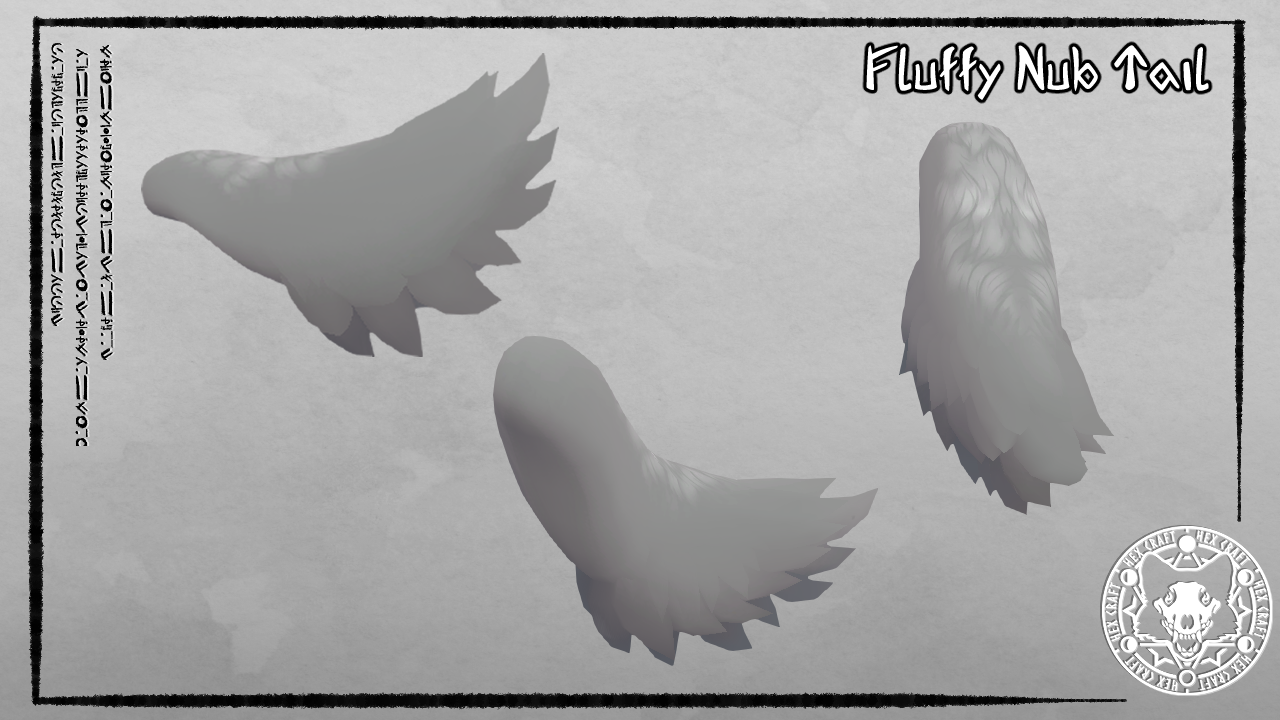 +HexCraft+ Fluffy Nub Tail