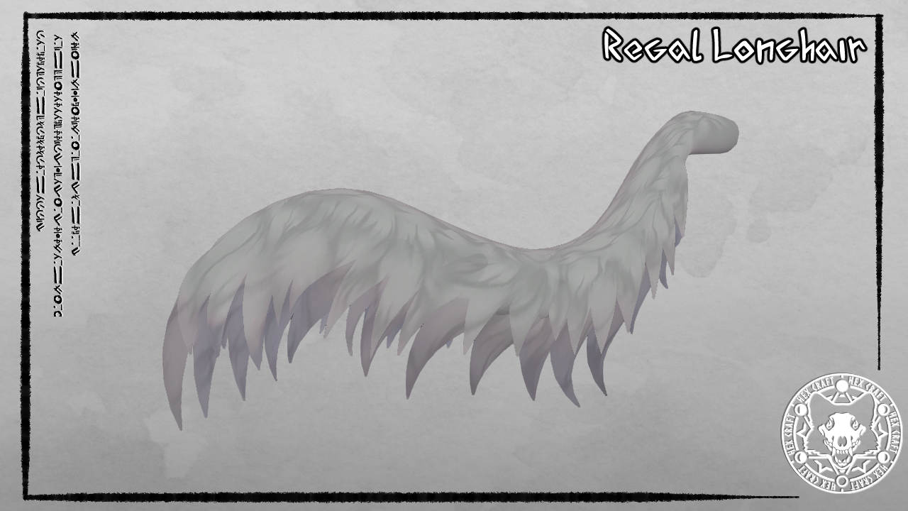 +HexCraft+ Regal Longhair Tail
