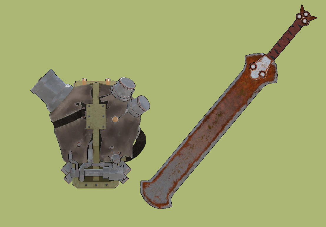 Plague Accessory Package - Blade & Back-Pack