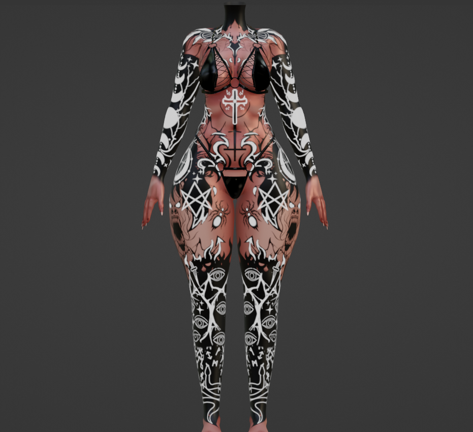 Darker Dimensions - Tattoo Texture