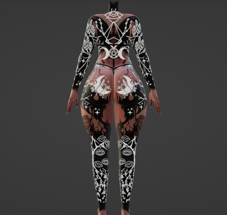 Darker Dimensions - Tattoo Texture