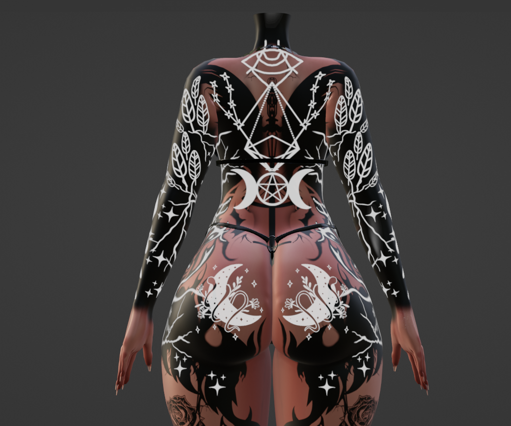 Darker Dimensions - Tattoo Texture