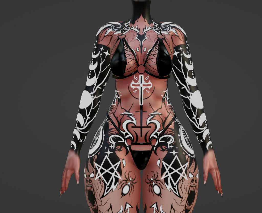 Darker Dimensions - Tattoo Texture
