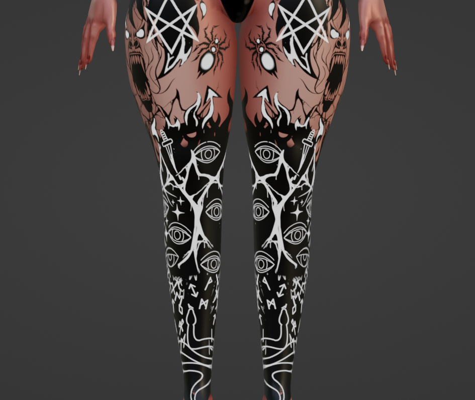 Darker Dimensions - Tattoo Texture