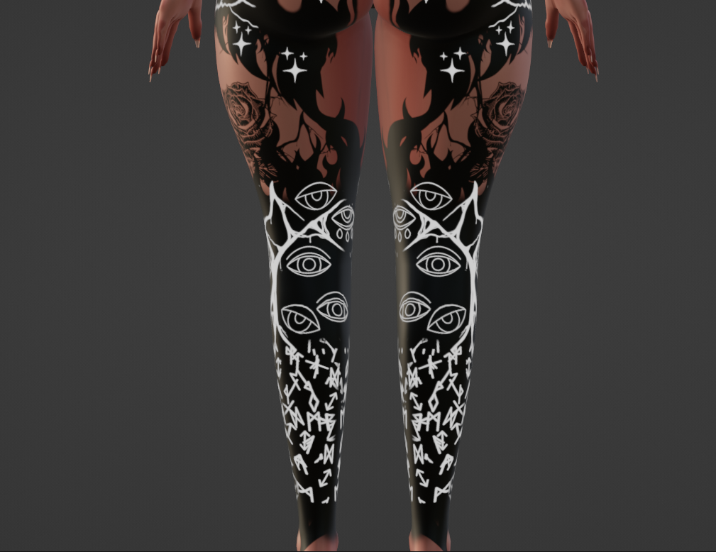Darker Dimensions - Tattoo Texture
