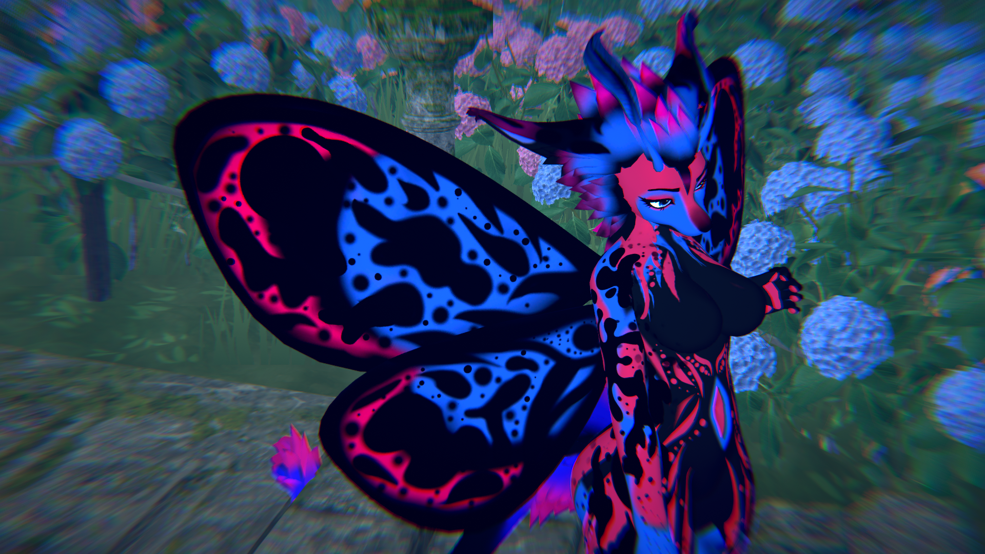 Silent In Moonlight - Fox Moth Texture