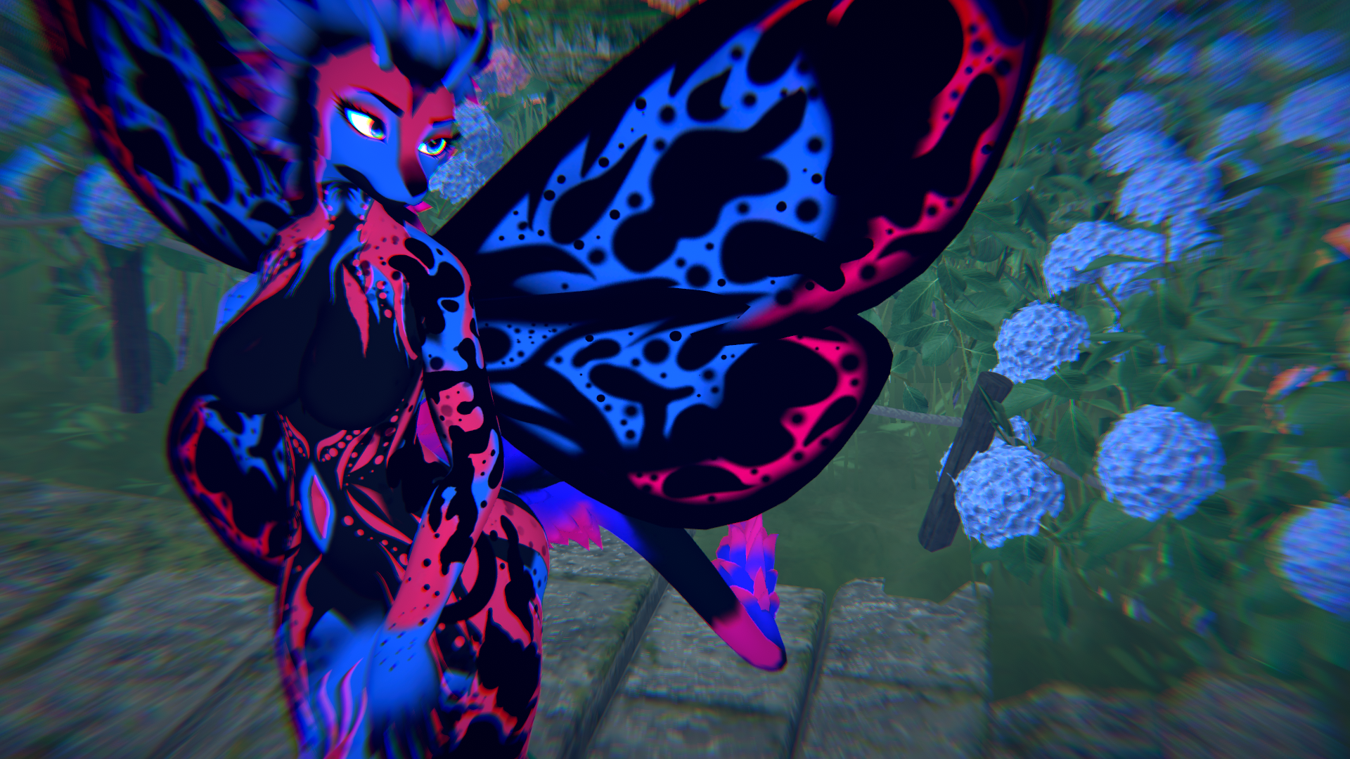 Silent In Moonlight - Fox Moth Texture