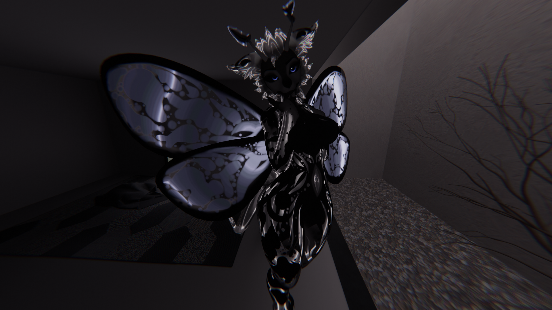 Silent In Moonlight - Fox Moth Texture