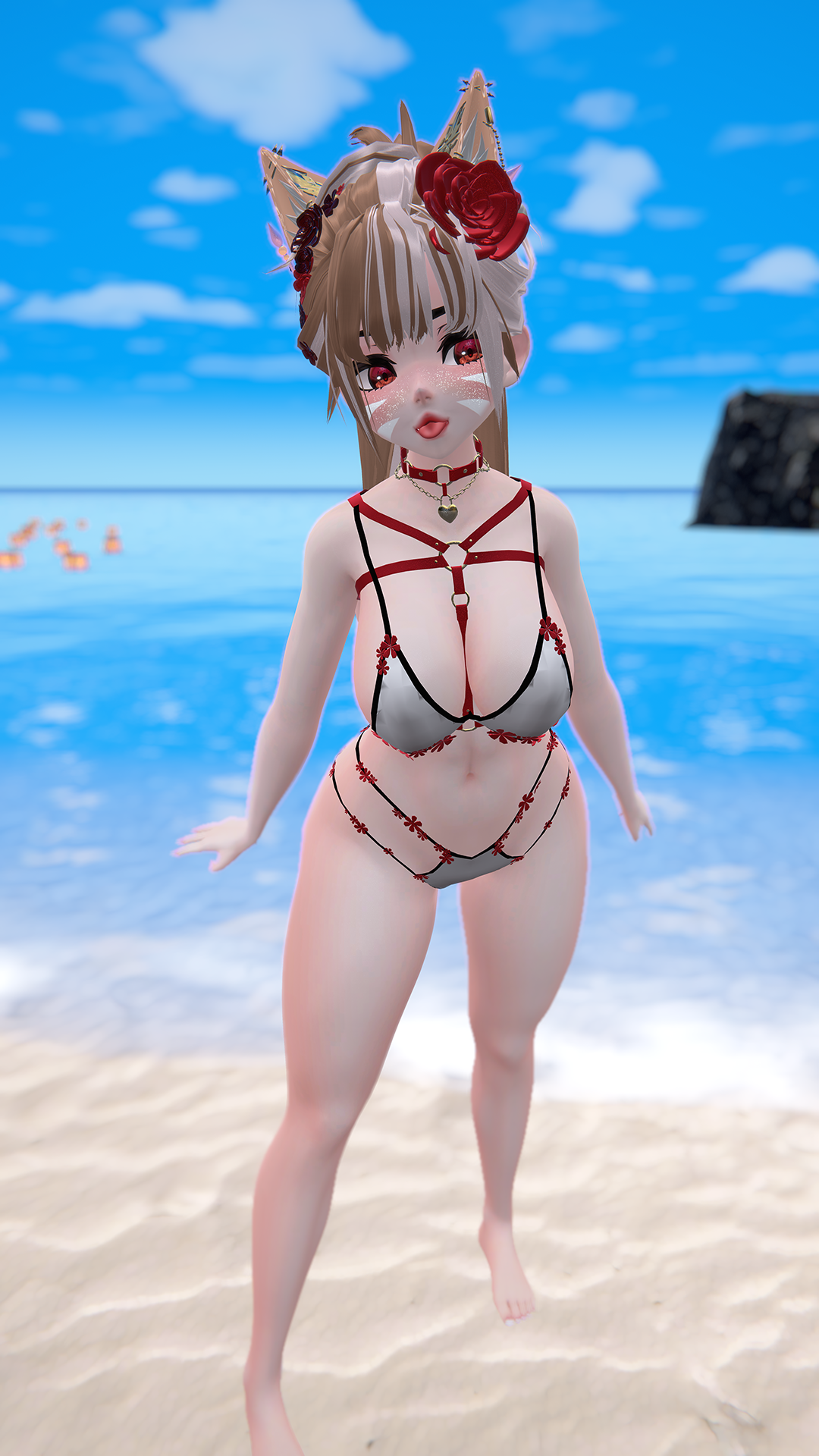 Scarlet Rose (PC, ARKit VRCFT, GoGo Loco)