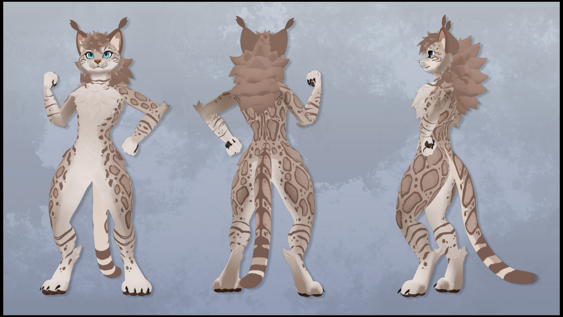 Meowper Texture - Bengal - Snow