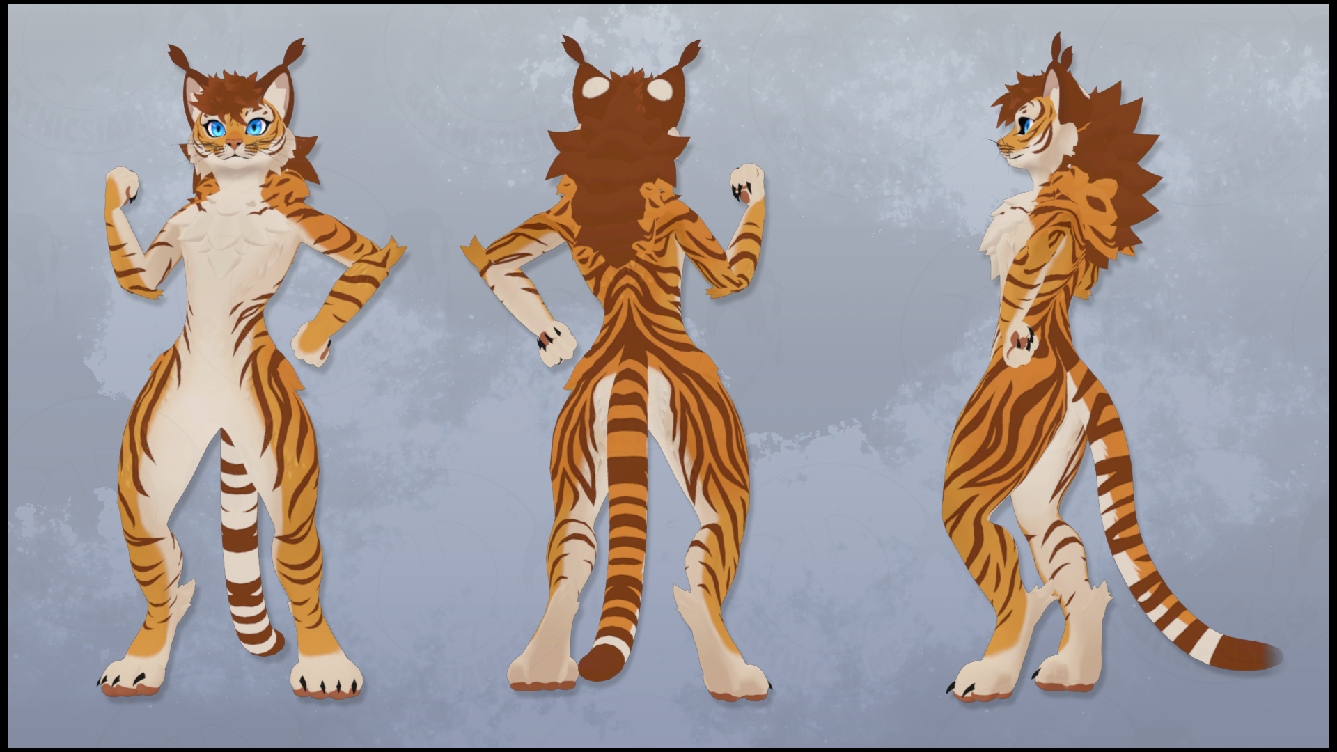 Meowper Texture - Tiger Bundle