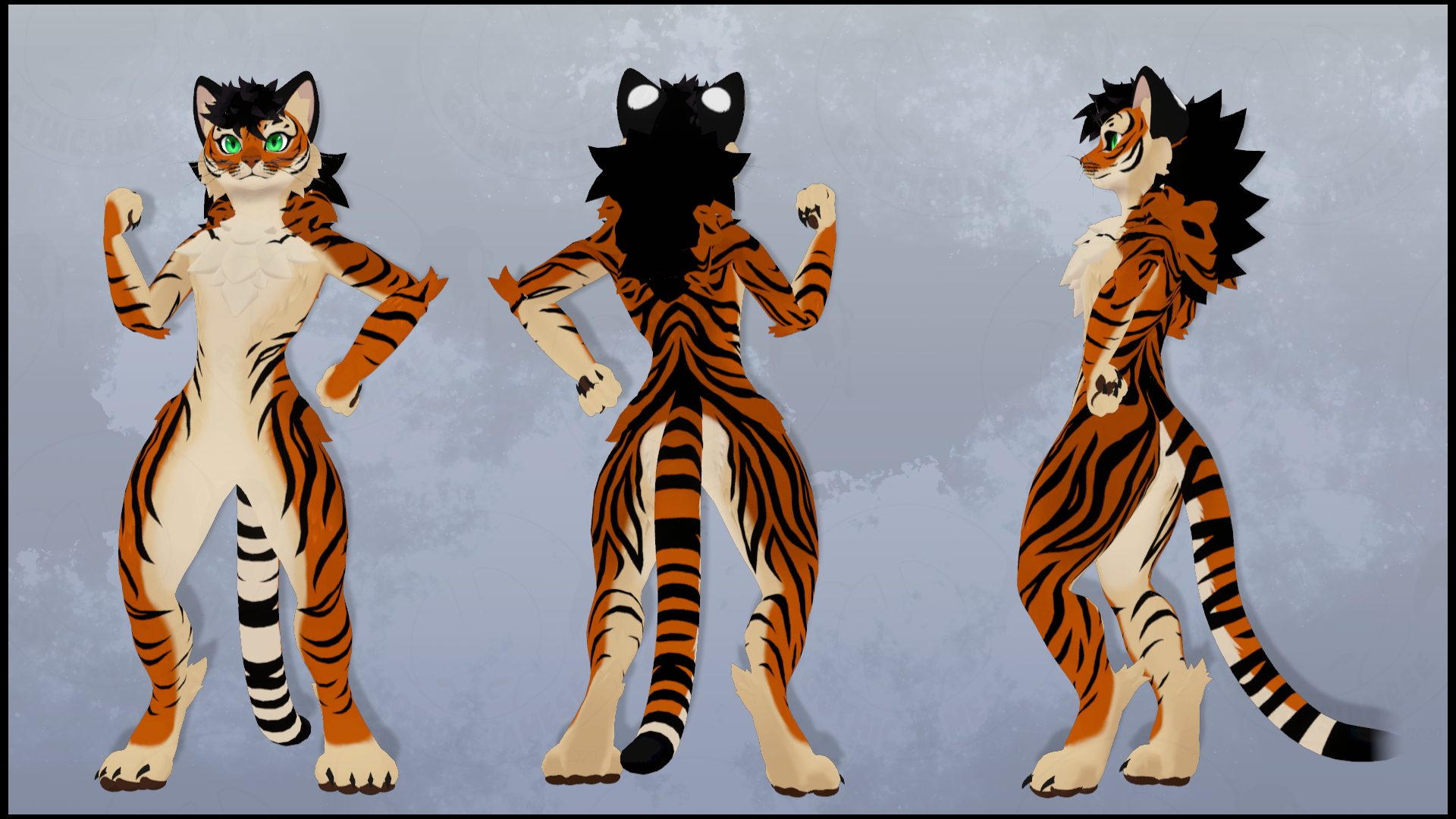 Meowper Texture - Tiger Bundle