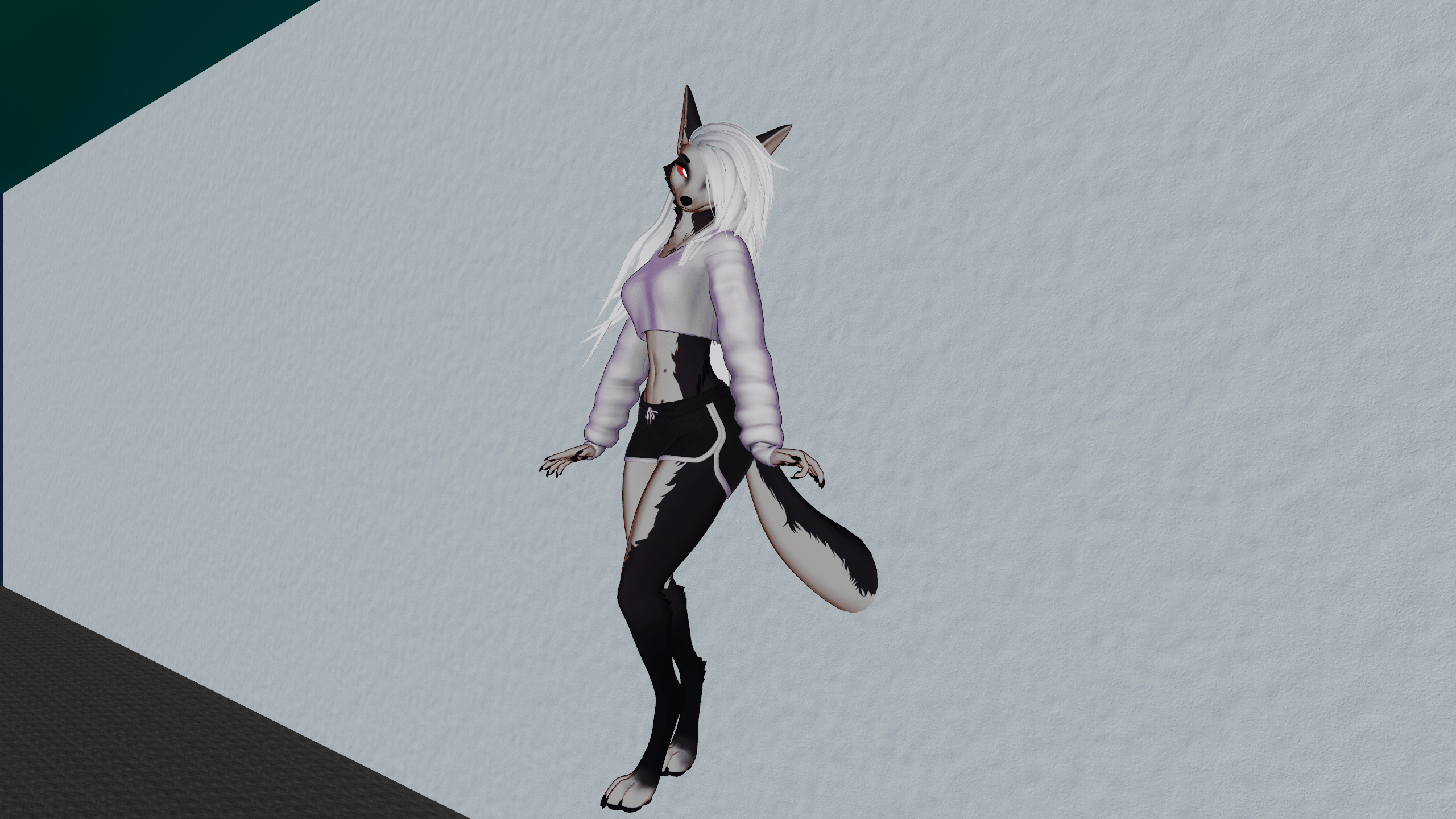 Loona Manned Wolf Lady by Nechromaxyz texture