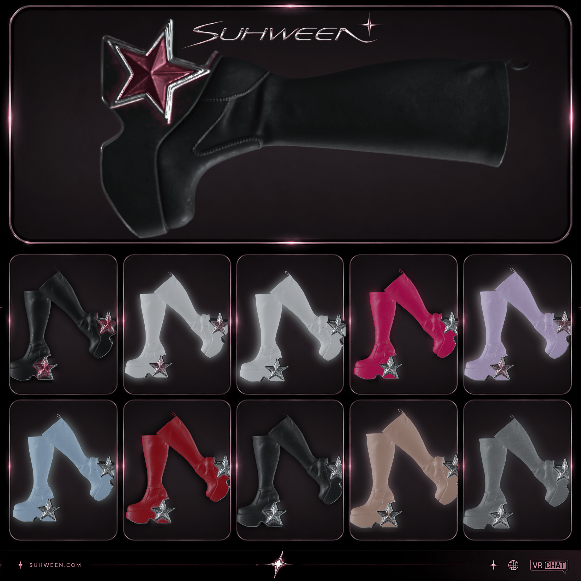 SC. 26 Star Platform Boots