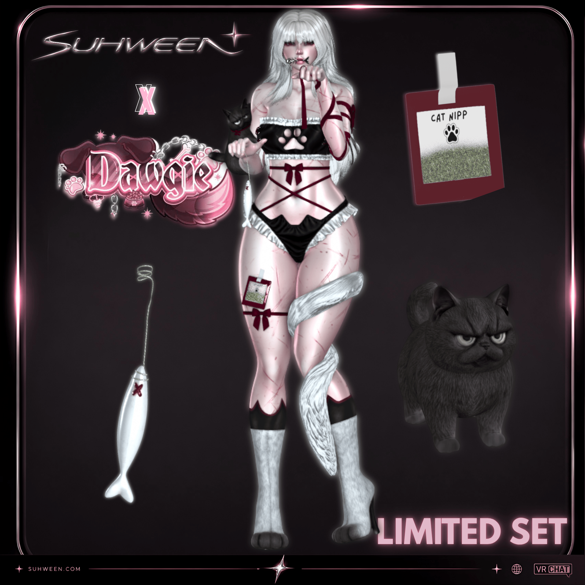 SC.30 Bad Kitty Collab [ LIMITED TIME SET}